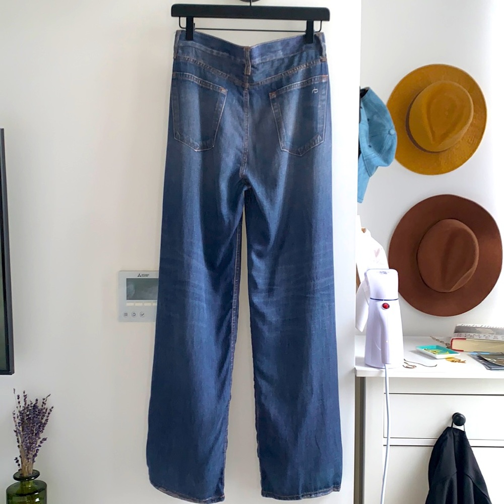 rag & bone Liquid Miramar in Redwood size 24
